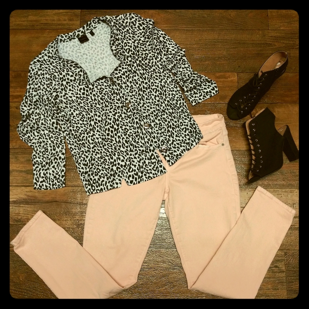 Lucky Brand Powder Pink Jeans